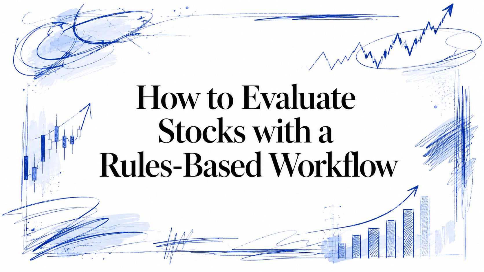 Illustration, from the article "How to Evaluate Stocks with a Rules-Based Workflow"
