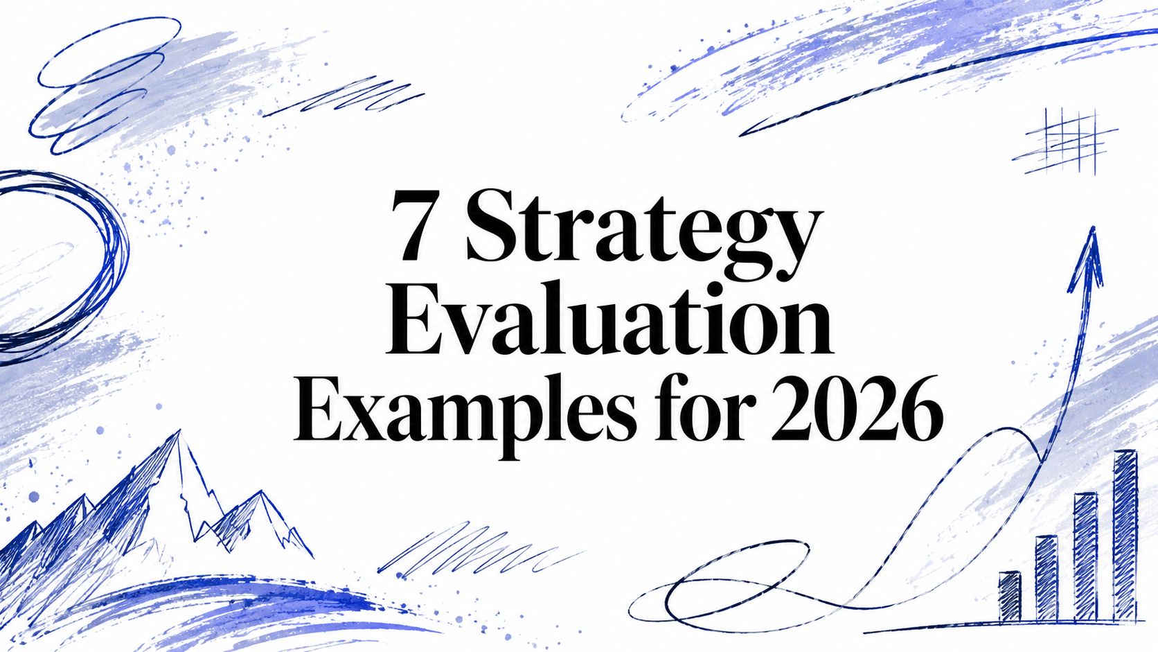 Illustration, from the article "7 Strategy Evaluation Examples to Study in 2026"