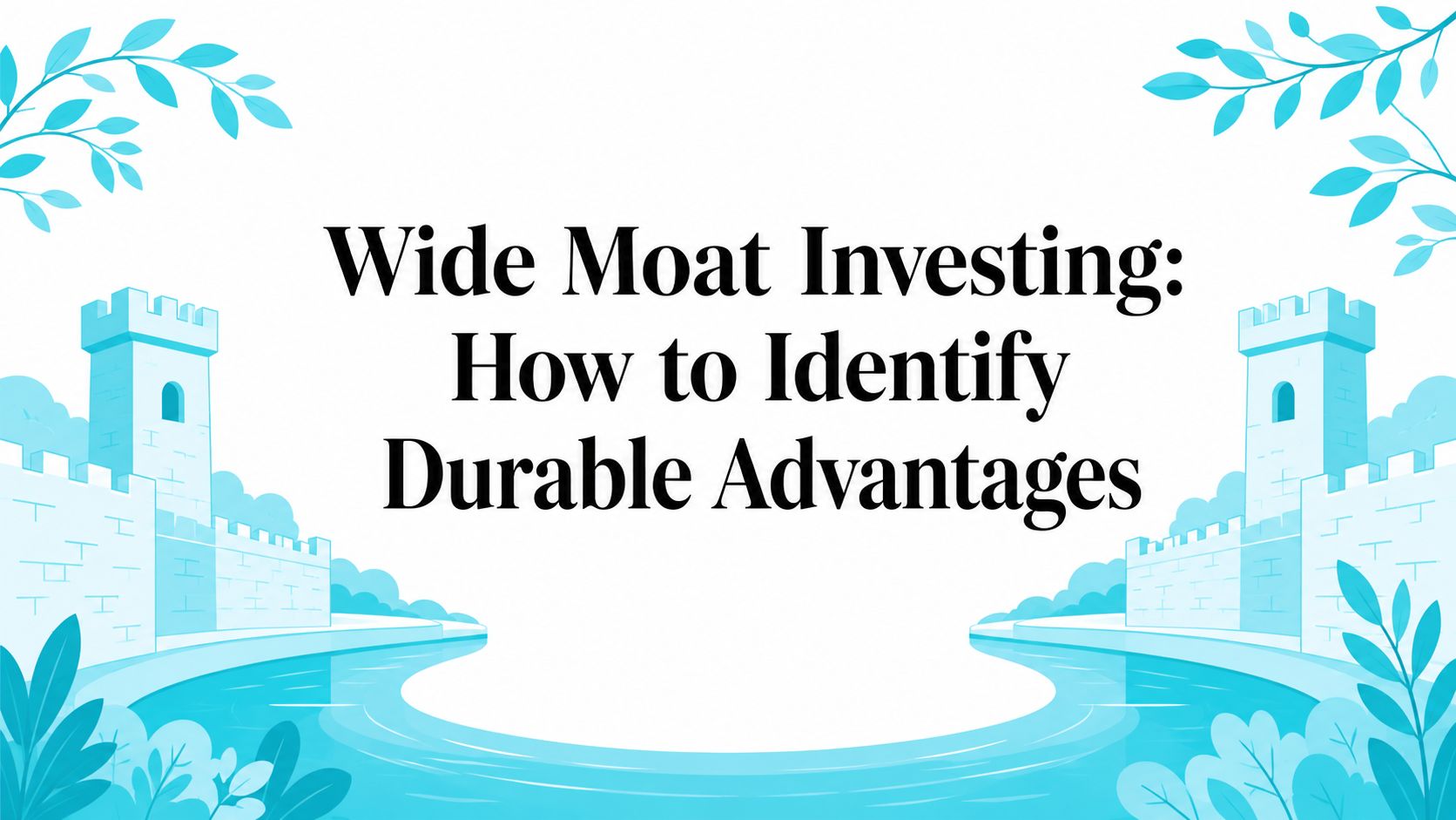 Illustration, from the article "Wide Moat Investing: How to Identify Durable Advantages"
